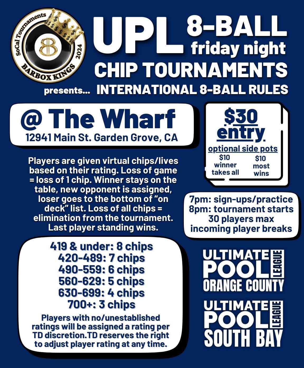 Tournament flyer / rules image